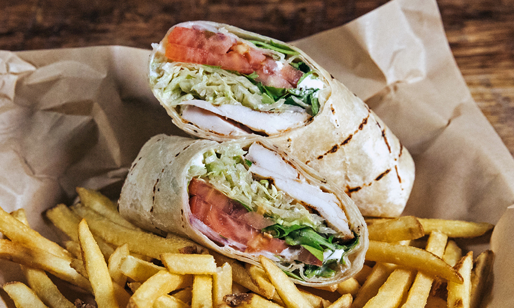 ChickenandGoatCheeseWrap