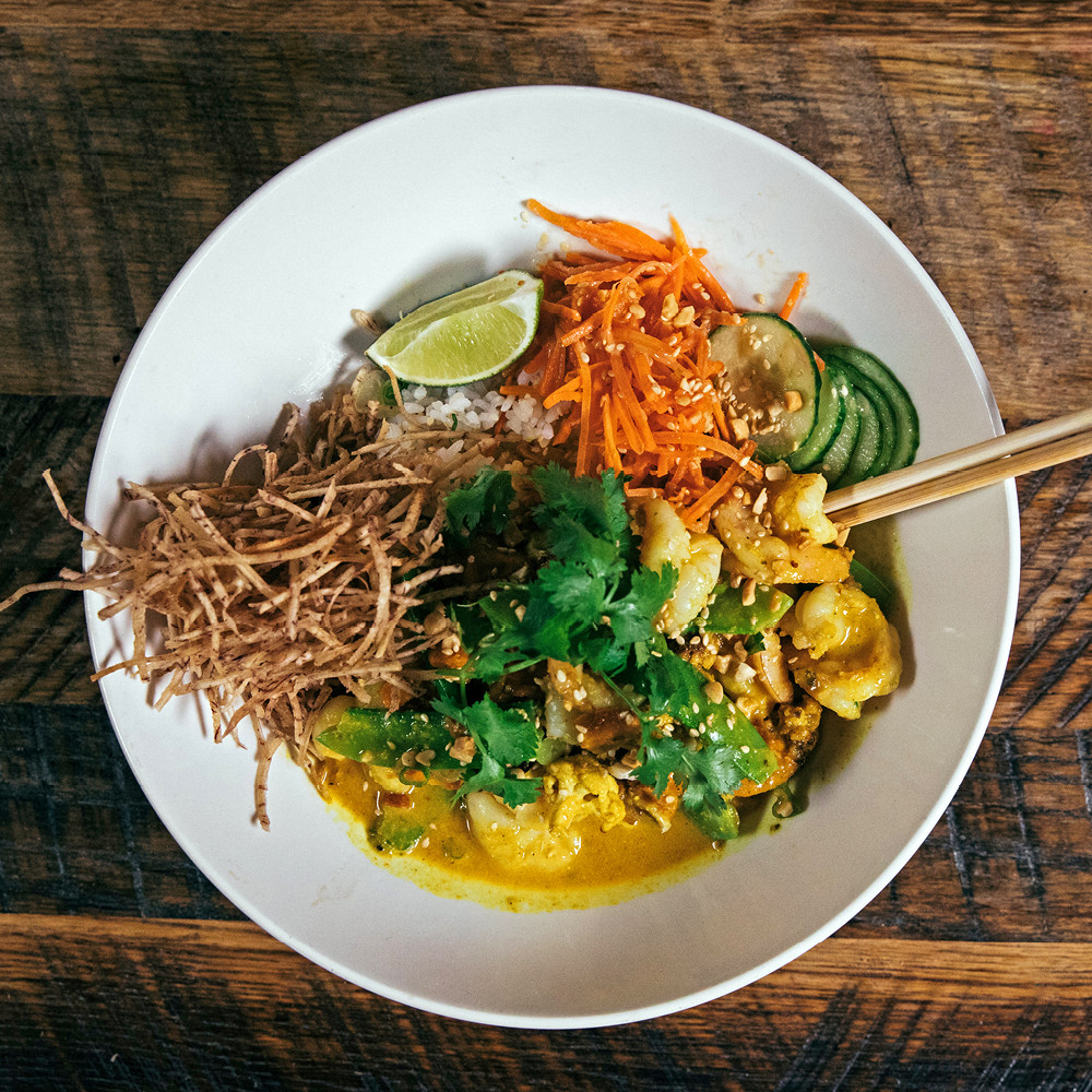 ThaiCoconutCurryChickenBowl